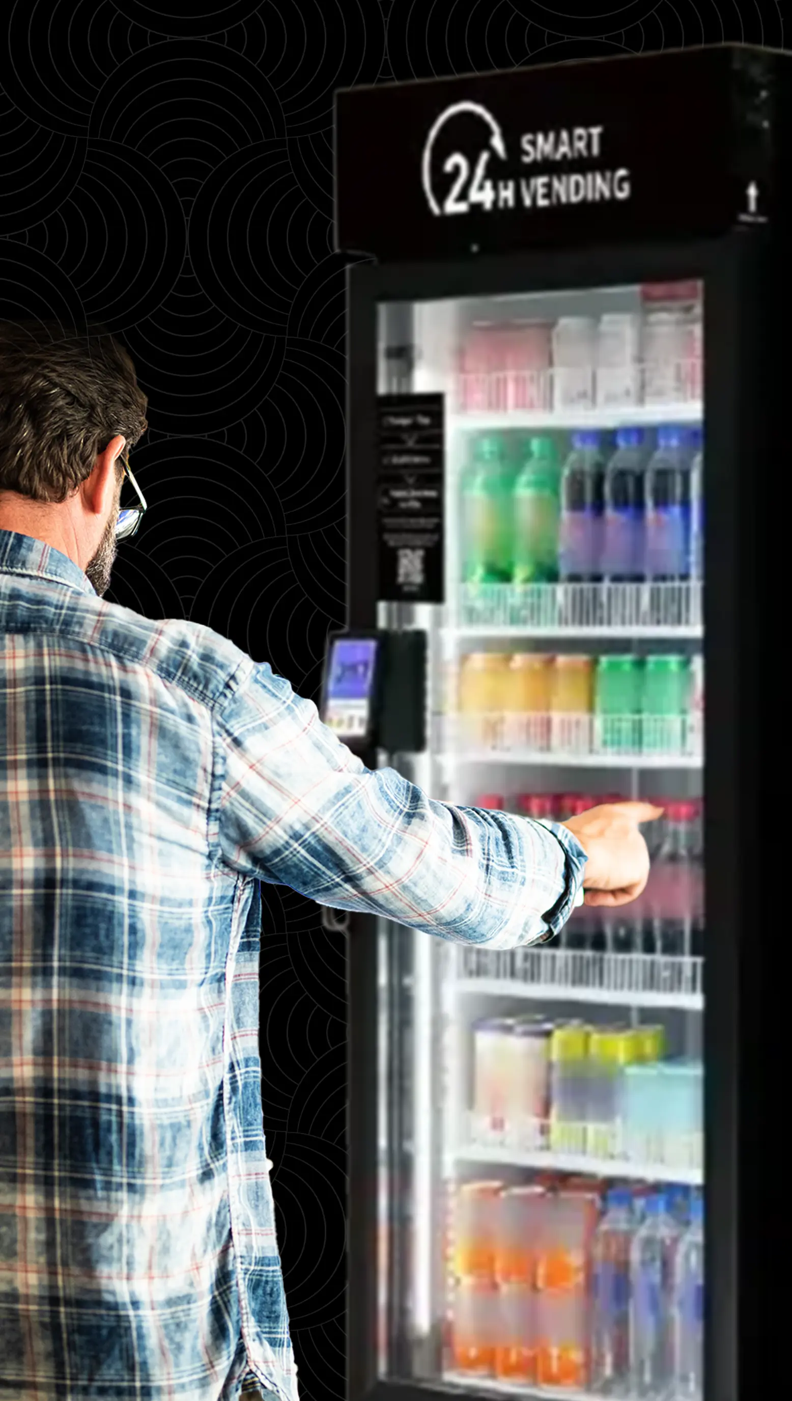 Smart vending machine with fresh products